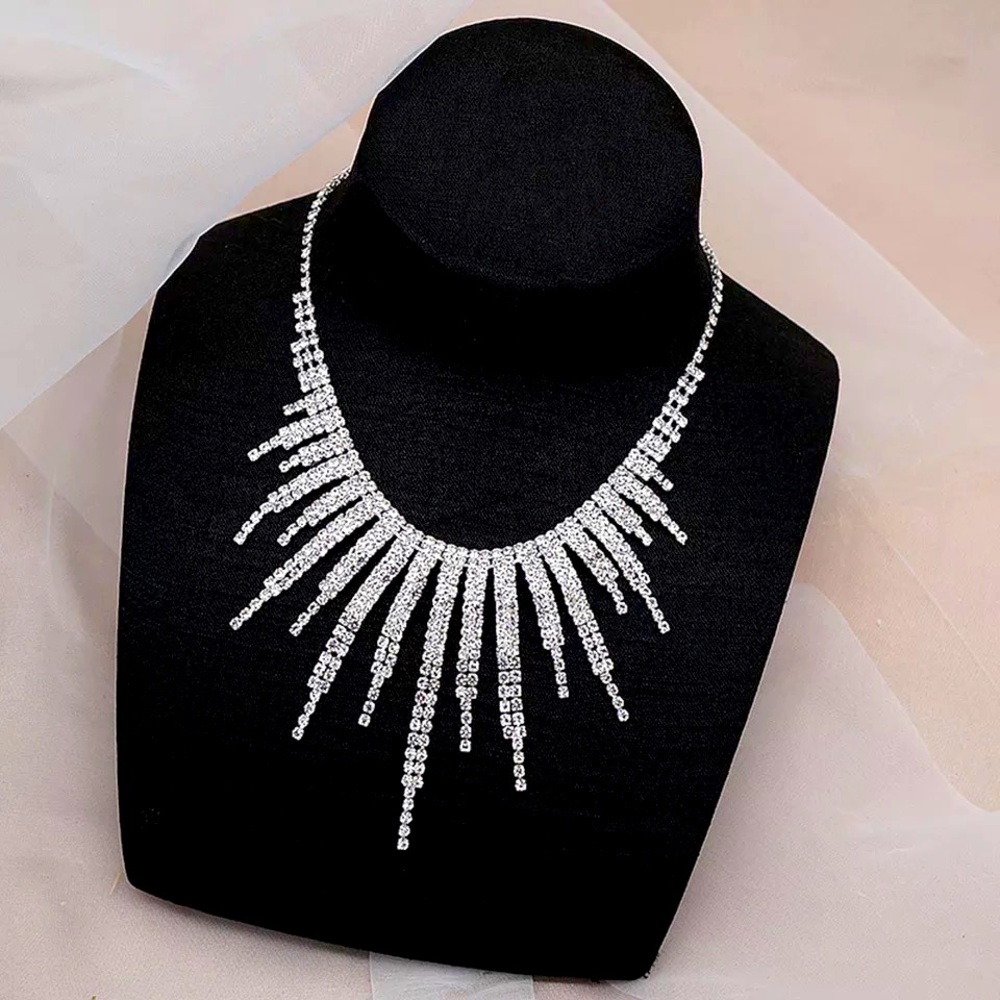 Women Long Tassel Jewelry Sets